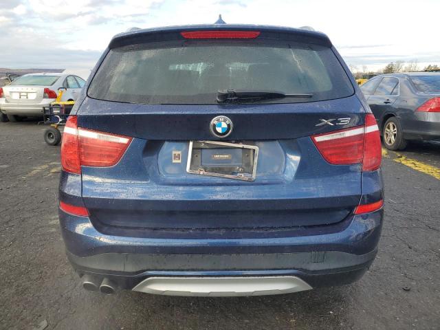 5UXWX9C59H0T01393 - 2017 BMW X3 XDRIVE28I BLUE photo 6