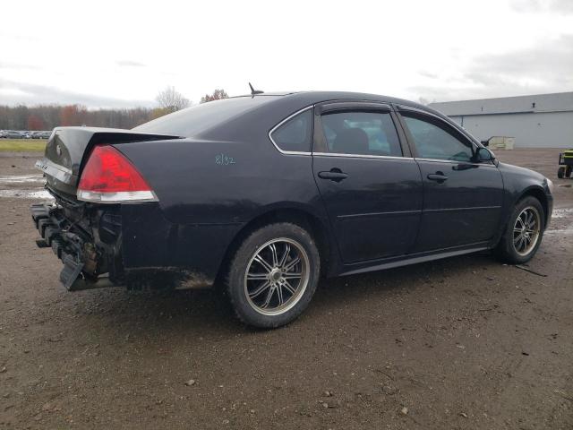 2G1WG5E38D1110223 - 2013 CHEVROLET IMPALA LT BLACK photo 3