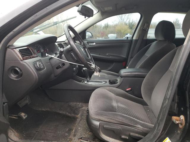 2G1WG5E38D1110223 - 2013 CHEVROLET IMPALA LT BLACK photo 7