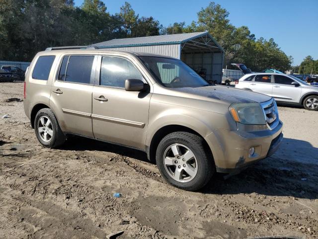5FNYF3H50BB022717 - 2011 HONDA PILOT EXL 棕色 照片 4