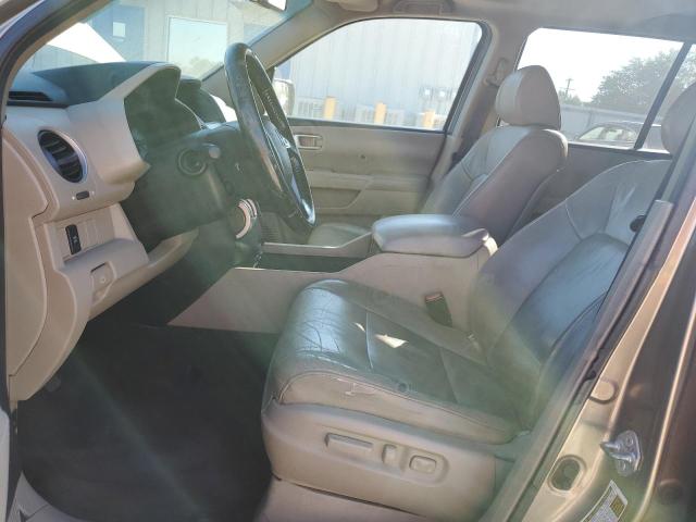 5FNYF3H50BB022717 - 2011 HONDA PILOT EXL 棕色 照片 7