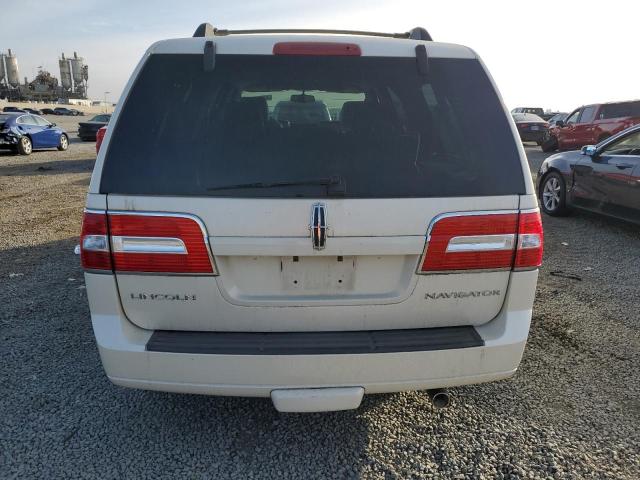 5LMFL27587LJ17311 - 2007 LINCOLN NAVIGATOR L WHITE photo 6