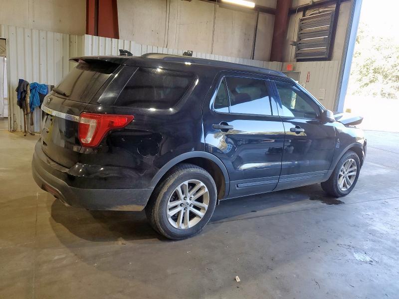 1FM5K7B89HGA04266 - 2017 FORD EXPLORER BLACK photo 3