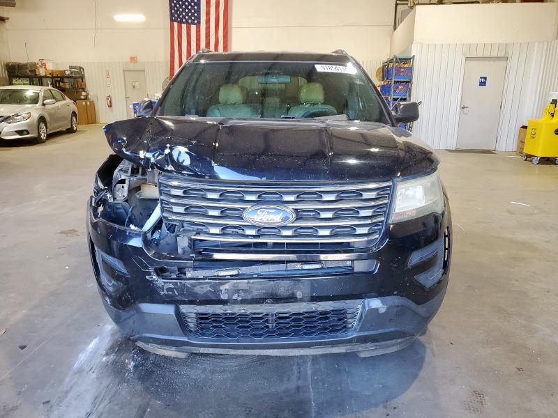 1FM5K7B89HGA04266 - 2017 FORD EXPLORER BLACK photo 5