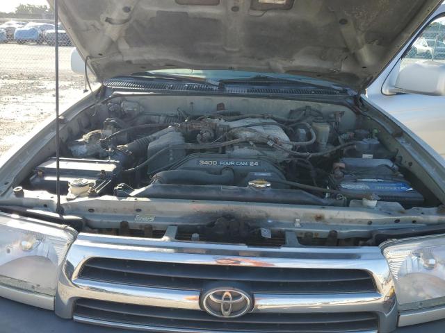 JT3HN86R9Y0319535 - 2000 TOYOTA 4RUNNER SR5 银色 照片 12