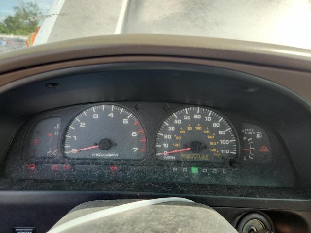 JT3HN86R9Y0319535 - 2000 TOYOTA 4RUNNER SR5 银色 照片 9