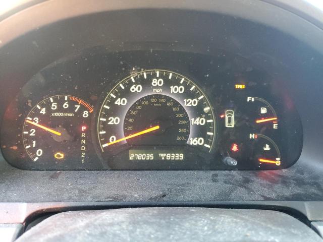 5FNRL386X8B100533 - 2008 HONDA ODYSSEY EXL SILVER photo 9