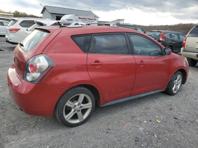 5Y2SP67079Z405049 - 2009 PONTIAC VIBE RED photo 3
