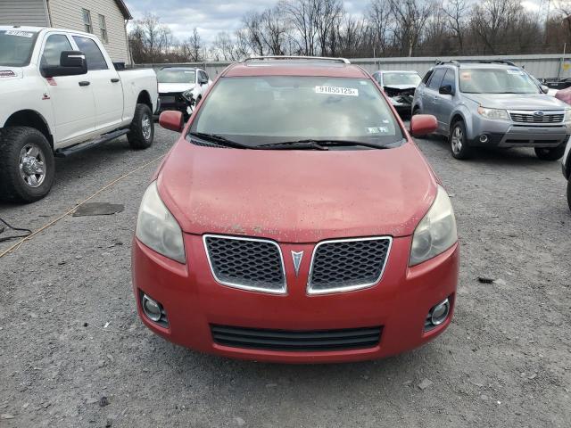 5Y2SP67079Z405049 - 2009 PONTIAC VIBE RED photo 5