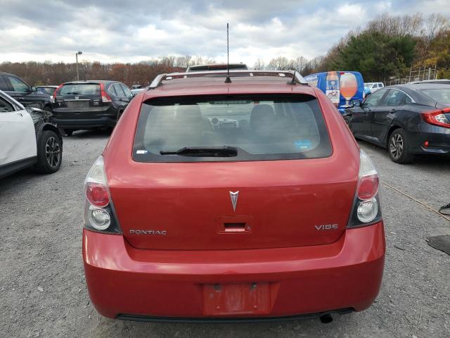 5Y2SP67079Z405049 - 2009 PONTIAC VIBE RED photo 6