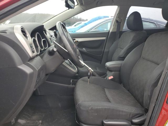 5Y2SP67079Z405049 - 2009 PONTIAC VIBE RED photo 7