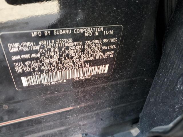 JF2SKASC6KH458941 - 2019 SUBARU FORESTER LIMITED 黑色 照片 14