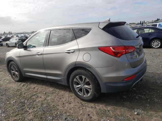 5XYZT3LB2DG035538 - 2013 HYUNDAI SANTA FE S GRAY photo 2