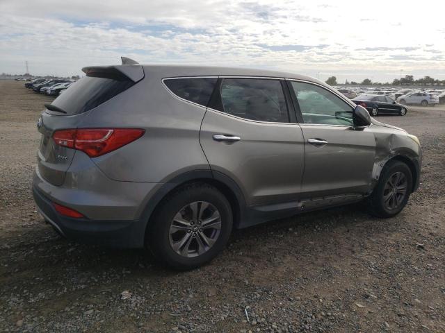 5XYZT3LB2DG035538 - 2013 HYUNDAI SANTA FE S GRAY photo 3