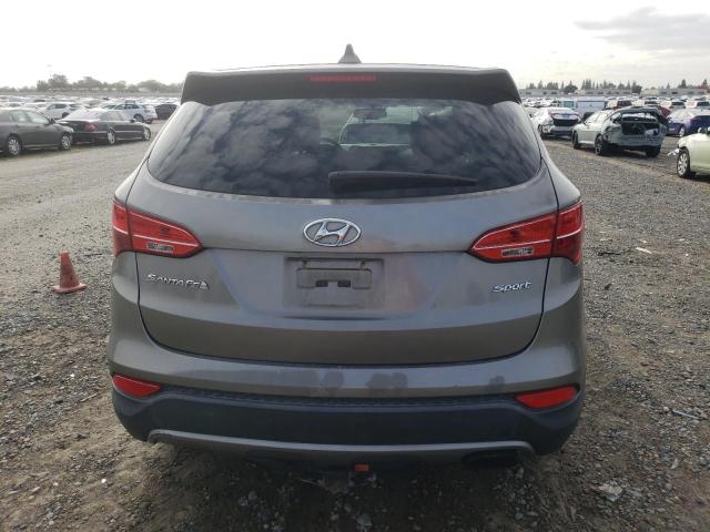 5XYZT3LB2DG035538 - 2013 HYUNDAI SANTA FE S GRAY photo 6