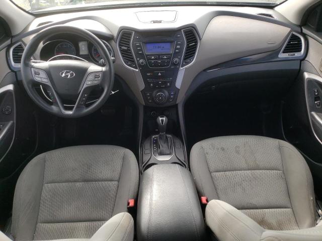 5XYZT3LB2DG035538 - 2013 HYUNDAI SANTA FE S GRAY photo 8