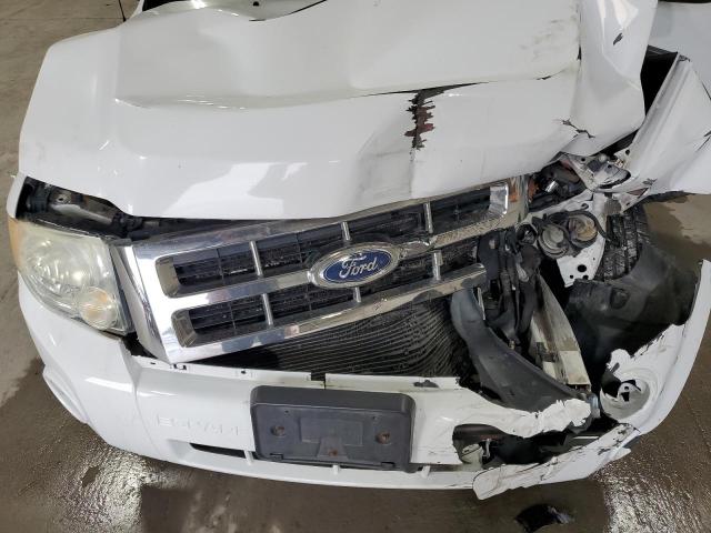 1FMCU9D78CKB32537 - 2012 FORD ESCAPE XLT WHITE photo 12