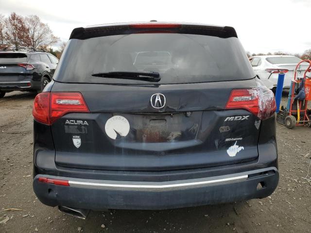 2HNYD2H68BH544976 - 2011 ACURA MDX TECHNOLOGY أسود صورة 6