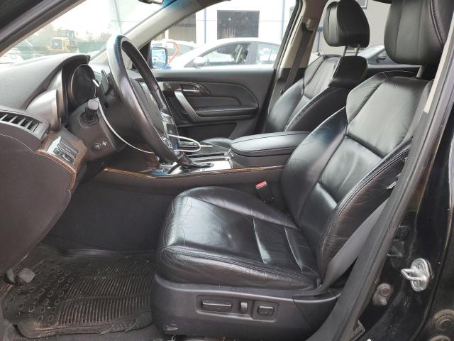 2HNYD2H68BH544976 - 2011 ACURA MDX TECHNOLOGY أسود صورة 7