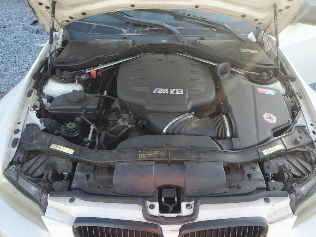 WBSWL93538P331387 - 2008 BMW M3 WHITE photo 11