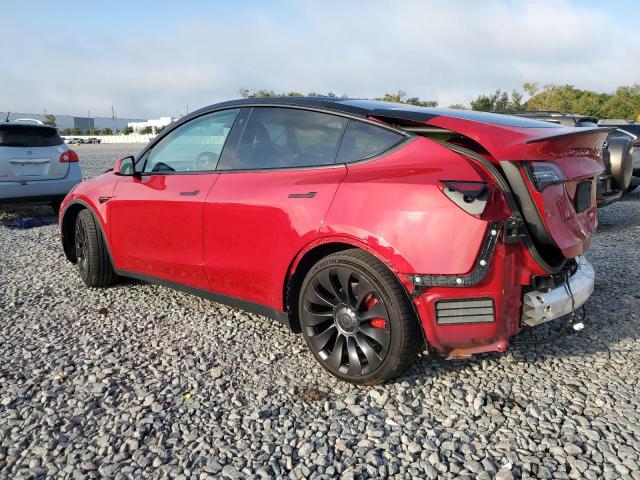 7SAYGDEF6NF440691 - 2022 TESLA MODEL Y Qırmızı foto 2