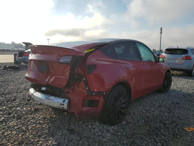 7SAYGDEF6NF440691 - 2022 TESLA MODEL Y Qırmızı foto 3