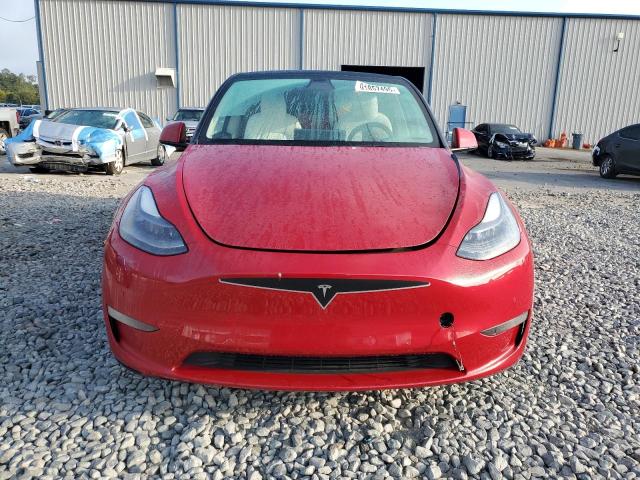 7SAYGDEF6NF440691 - 2022 TESLA MODEL Y Qırmızı foto 5