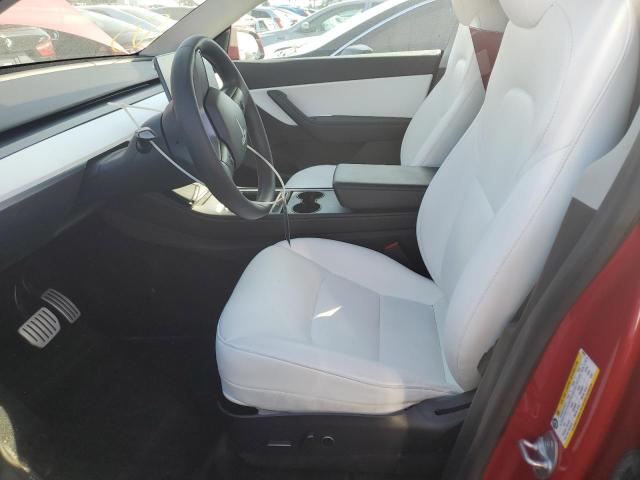 7SAYGDEF6NF440691 - 2022 TESLA MODEL Y Qırmızı foto 7