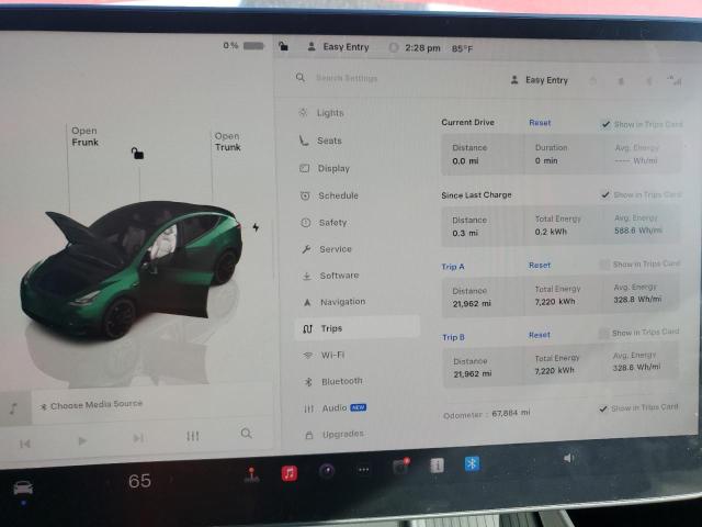 7SAYGDEF6NF440691 - 2022 TESLA MODEL Y Qırmızı foto 9