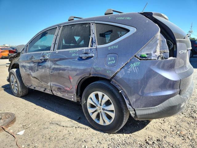 5J6RM3H75EL010912 - 2014 HONDA CR-V EXL BLUE photo 2