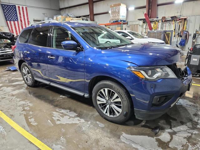 5N1DR2MNXHC645916 - 2017 NISSAN PATHFINDER S BLUE photo 4
