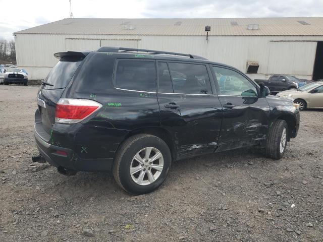5TDBK3EH9BS042296 - 2011 TOYOTA HIGHLANDER BASE Սև լուսանկար 3