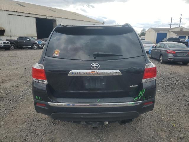 5TDBK3EH9BS042296 - 2011 TOYOTA HIGHLANDER BASE Սև լուսանկար 6