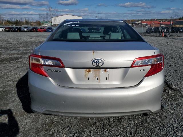 4T1BF1FK6CU522596 - 2012 TOYOTA CAMRY BASE SILVER photo 6