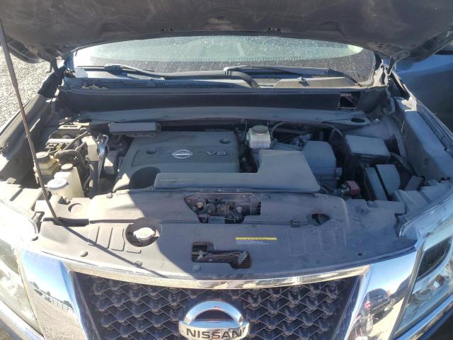 5N1AR2MM0DC684695 - 2013 NISSAN PATHFINDER S GRAY photo 12