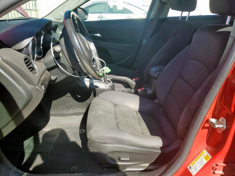 1G1PC5SB2D7274551 - 2013 CHEVROLET CRUZE LT أحمر صورة 7