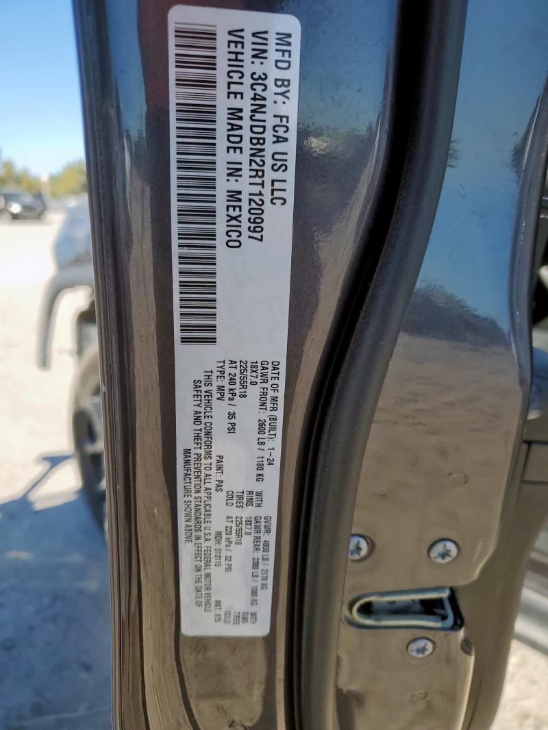 3C4NJDBN2RT120997 - 2024 JEEP COMPASS LATITUDE 石墨色 照片 13