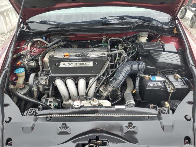 1HGCM56684A033551 - 2004 HONDA ACCORD EX 勃艮第红 照片 11