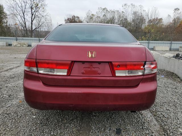 1HGCM56684A033551 - 2004 HONDA ACCORD EX 勃艮第红 照片 6