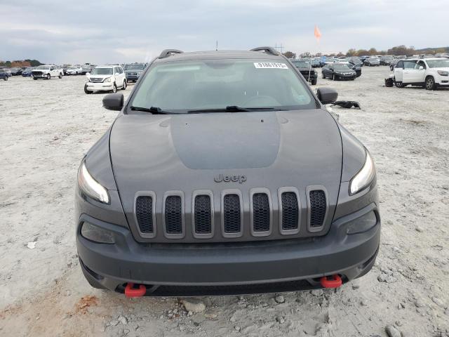 1C4PJMBS0FW613517 - 2015 JEEP CHEROKEE TRAILHAWK GRAY photo 5