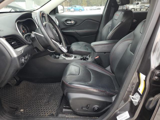 1C4PJMBS0FW613517 - 2015 JEEP CHEROKEE TRAILHAWK GRAY photo 7