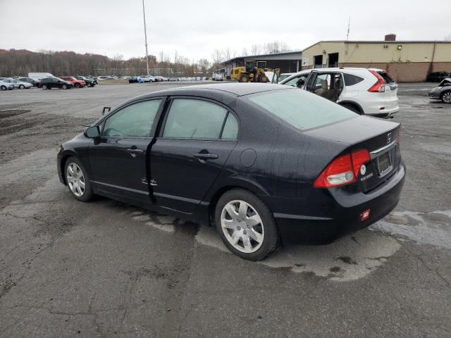 2HGFA1F51BH304633 - 2011 HONDA CIVIC LX Սև լուսանկար 2