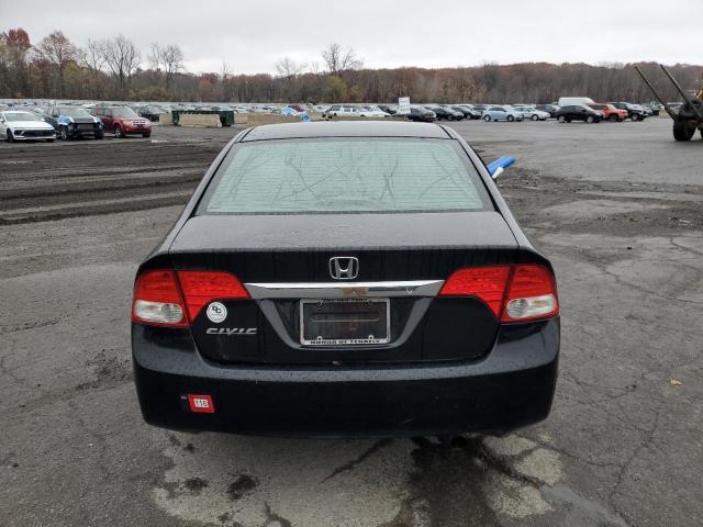 2HGFA1F51BH304633 - 2011 HONDA CIVIC LX Սև լուսանկար 6