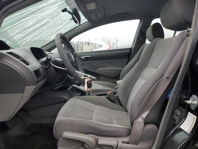 2HGFA1F51BH304633 - 2011 HONDA CIVIC LX Սև լուսանկար 7