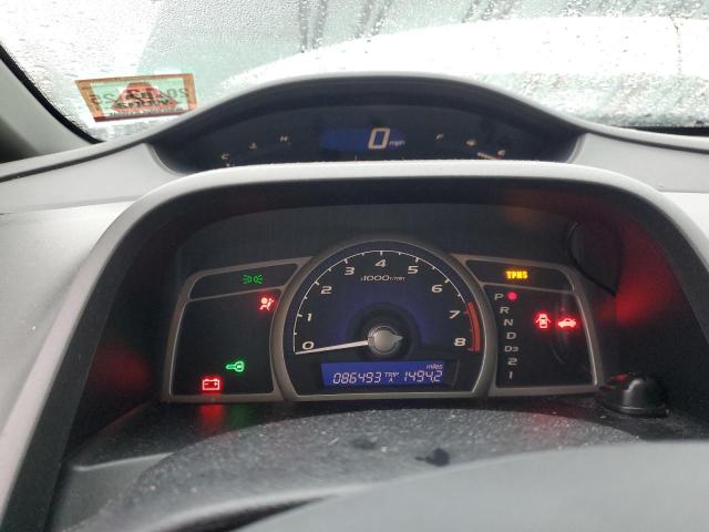 2HGFA1F51BH304633 - 2011 HONDA CIVIC LX Սև լուսանկար 9