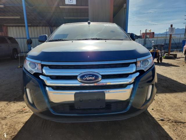 2FMDK3JC1BBA02925 - 2011 FORD EDGE SEL BLUE photo 5