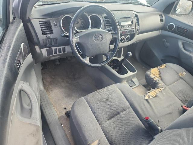 5TENX22N16Z299724 - 2006 TOYOTA TACOMA SILVER photo 8