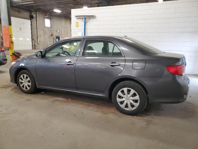 JTDBL40E299048773 - 2009 TOYOTA COROLLA BASE GRAY photo 2
