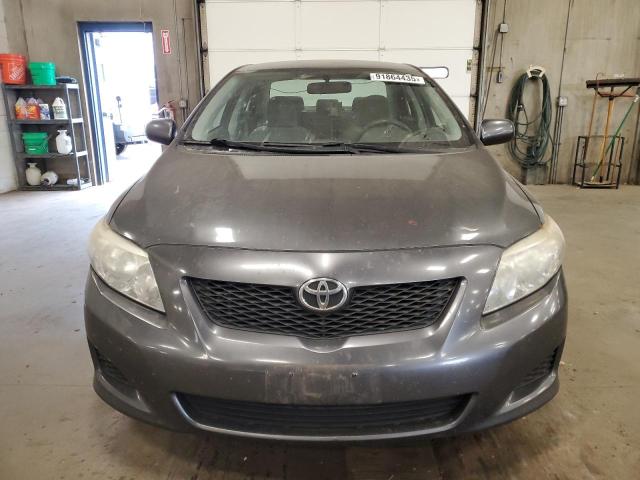 JTDBL40E299048773 - 2009 TOYOTA COROLLA BASE GRAY photo 5
