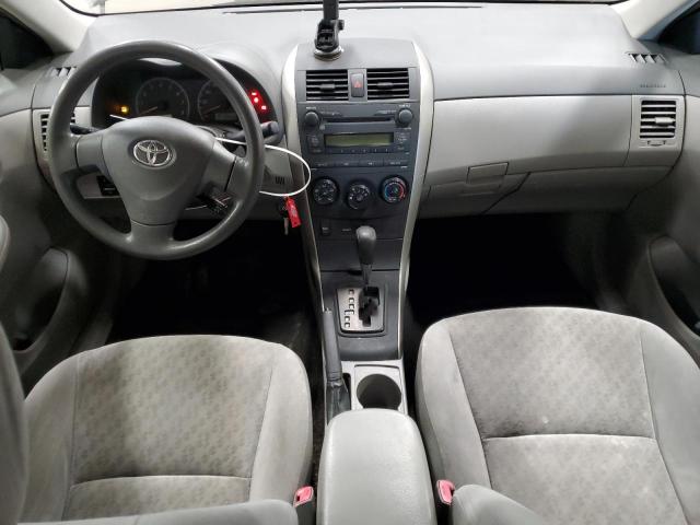 JTDBL40E299048773 - 2009 TOYOTA COROLLA BASE GRAY photo 8